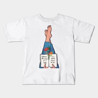 Between the Pages of a Book Kids T-Shirt
